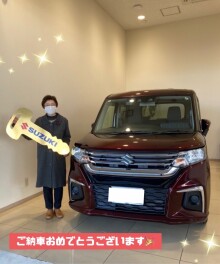 ソリオご納車しました！